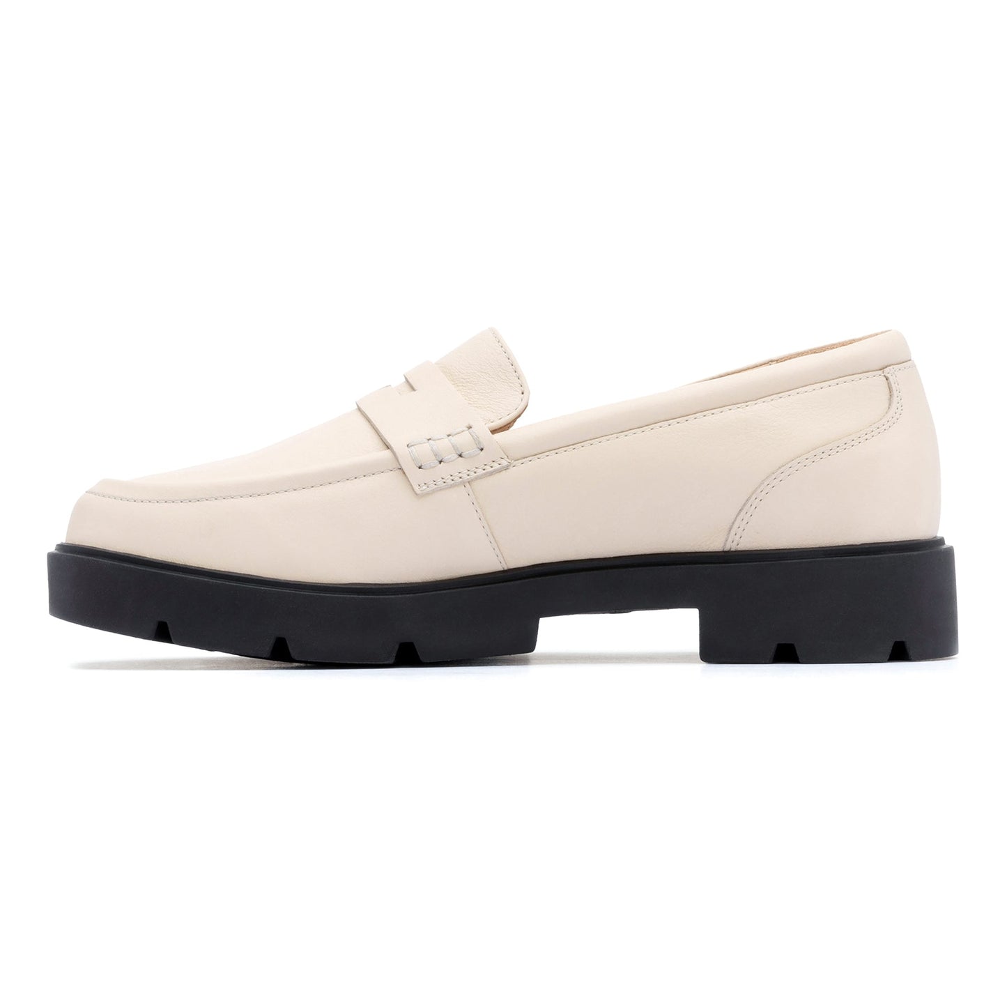 ABEO Footwear Boulevard Loafer Off White