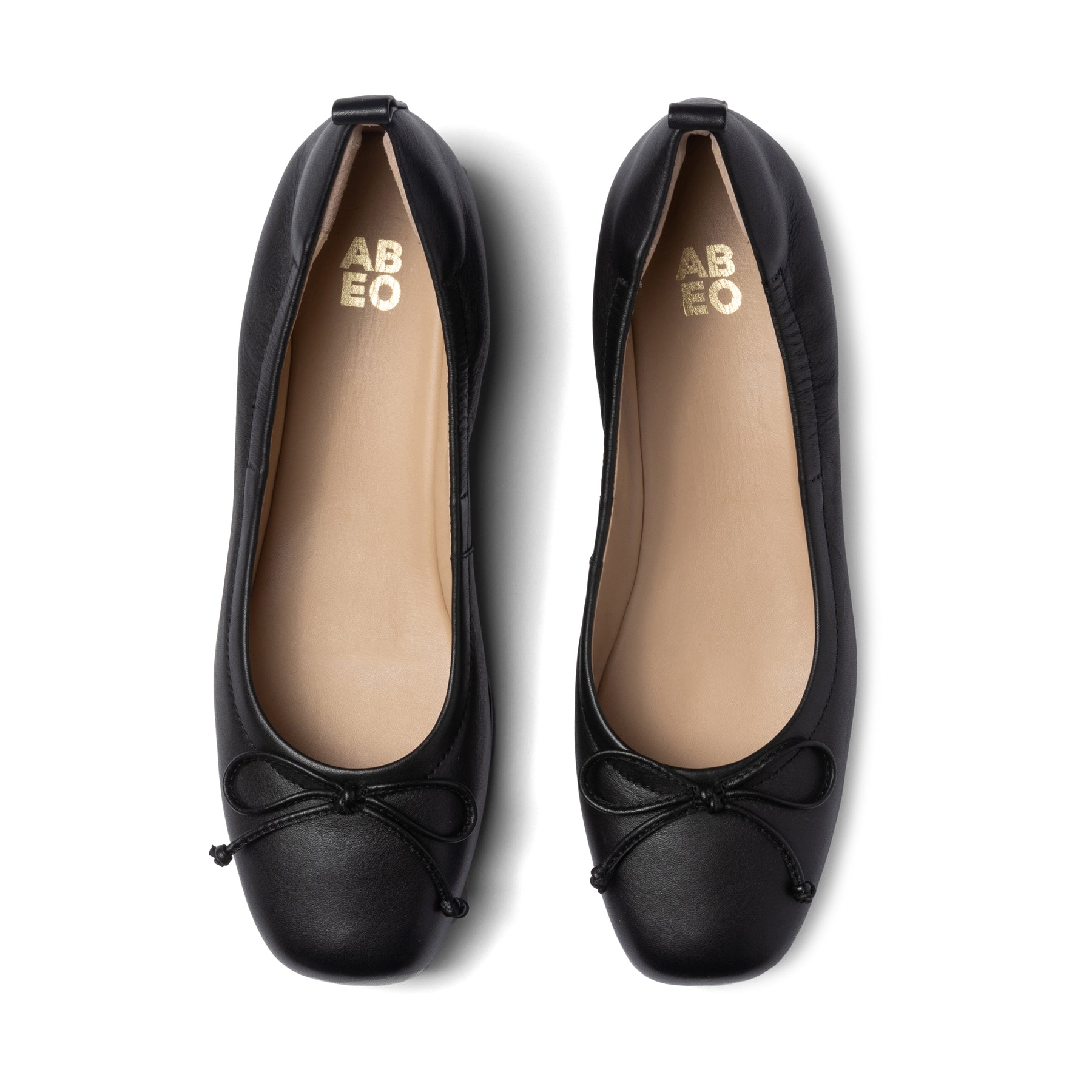 ABEO Footwear Cadence Bow Black Nappa