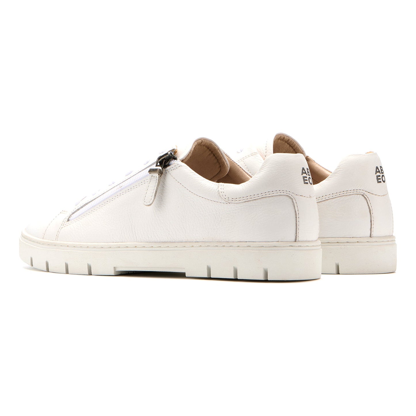 ABEO Footwear Roam Lace White Leather