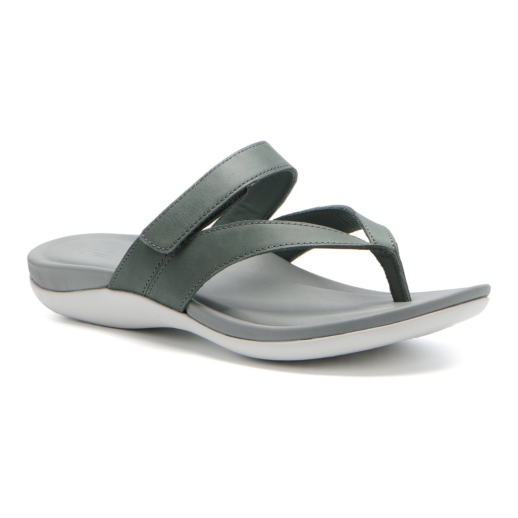 ABEO Footwear Oasis Thong Sandal Metatarsal Castor Grey