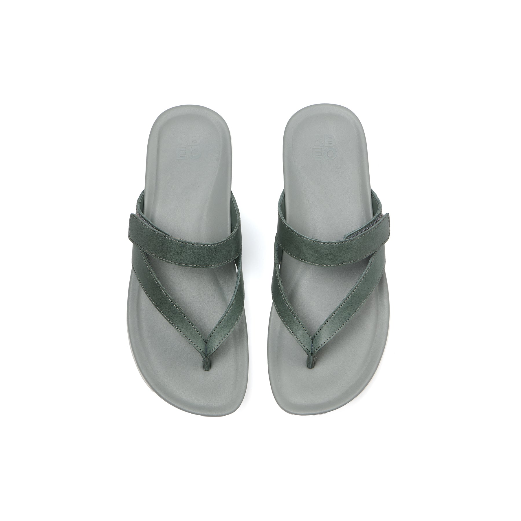 ABEO Footwear Oasis Thong Sandal Metatarsal Castor Grey
