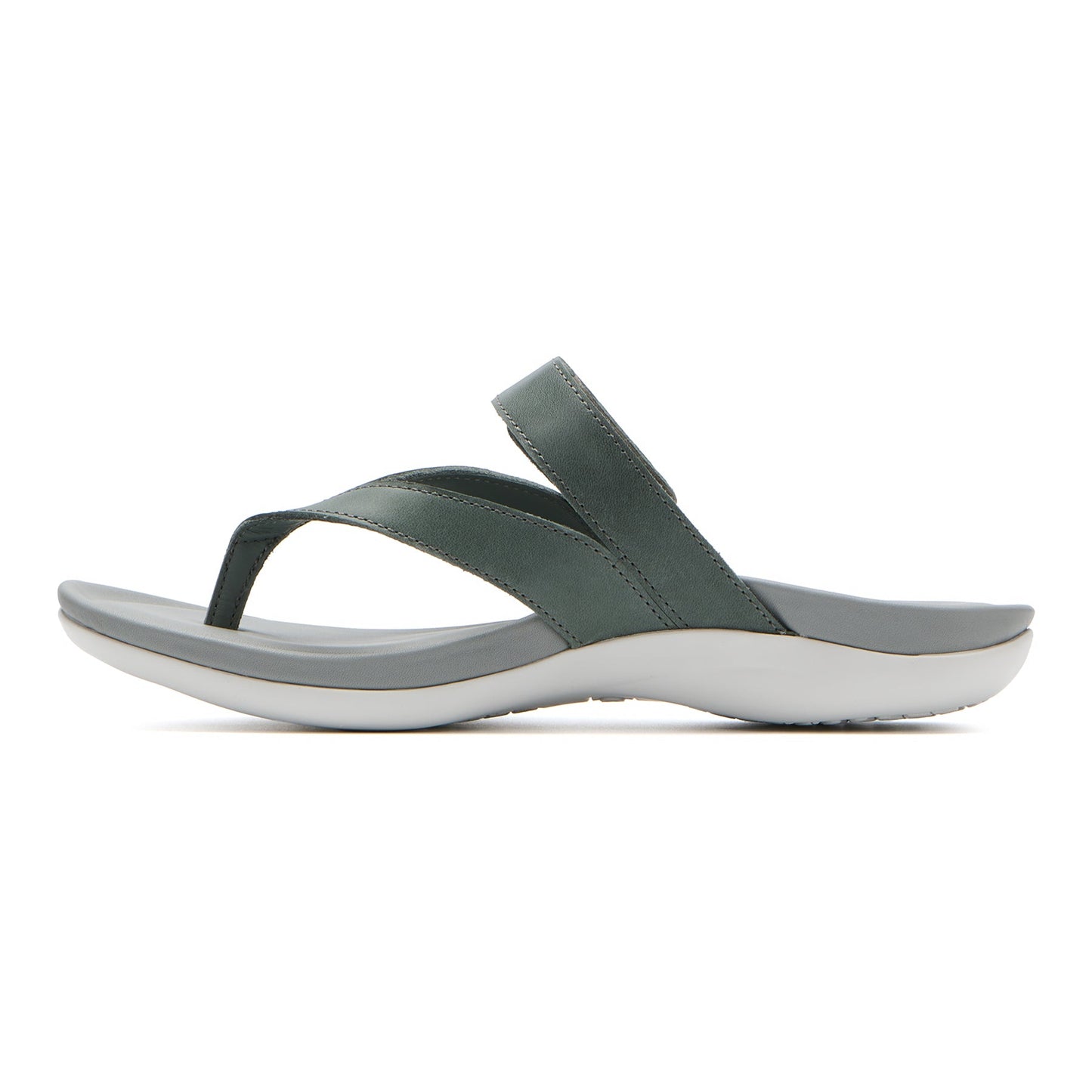 ABEO Footwear Oasis Thong Sandal Metatarsal Castor Grey