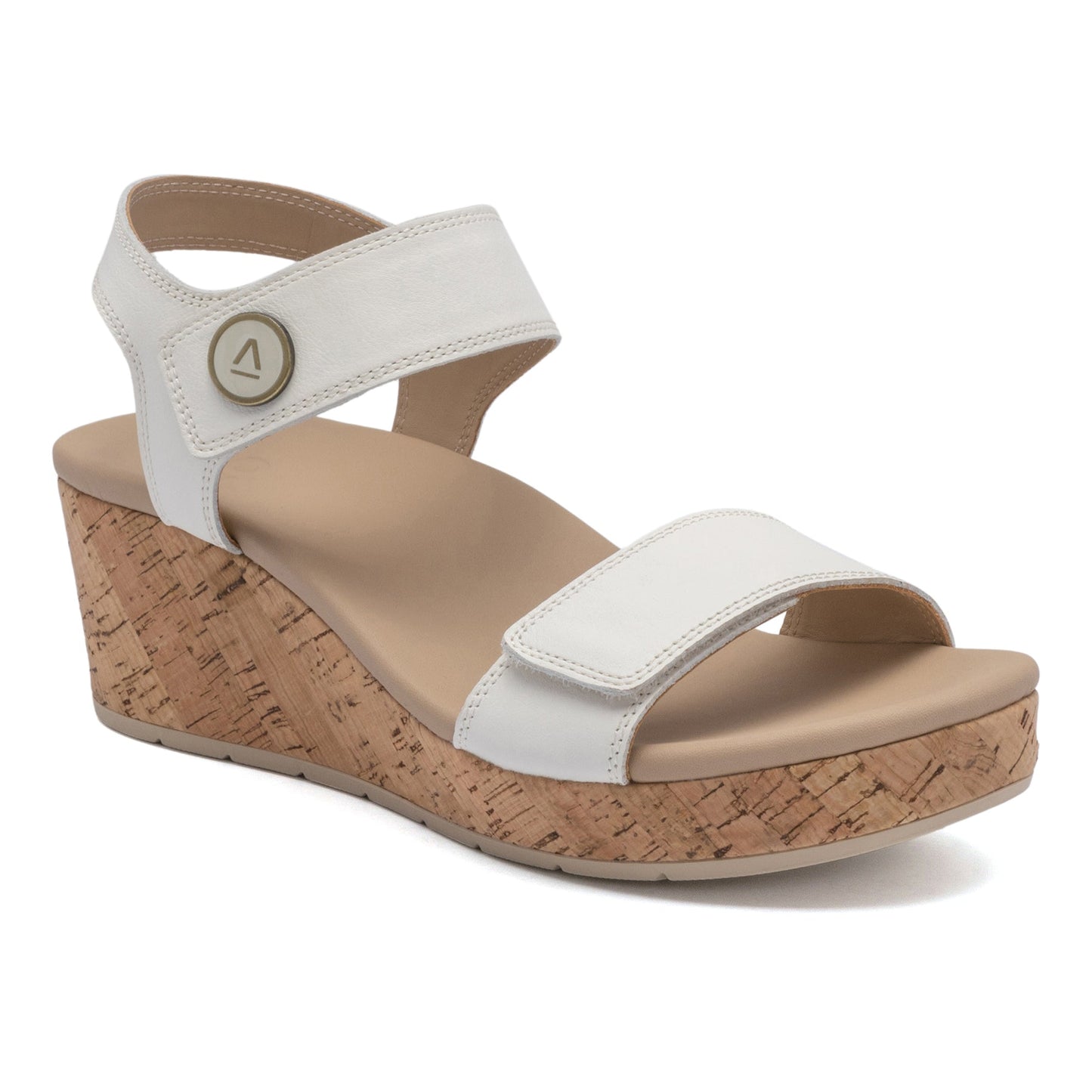 ABEO Footwear Riviera Strap Sandal Metatarsal White