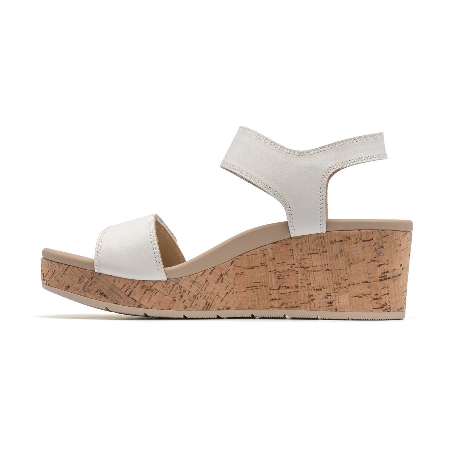 ABEO Footwear Riviera Strap Sandal Metatarsal White