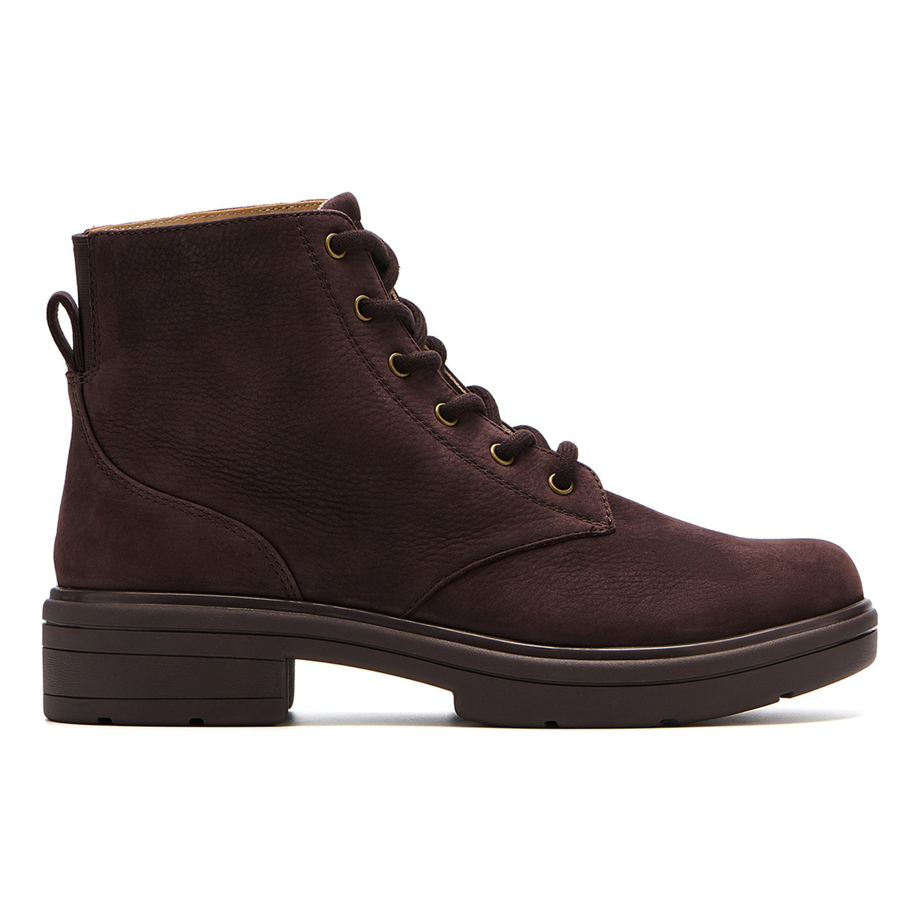 ABEO Footwear Vista Lace Chocolate Suede