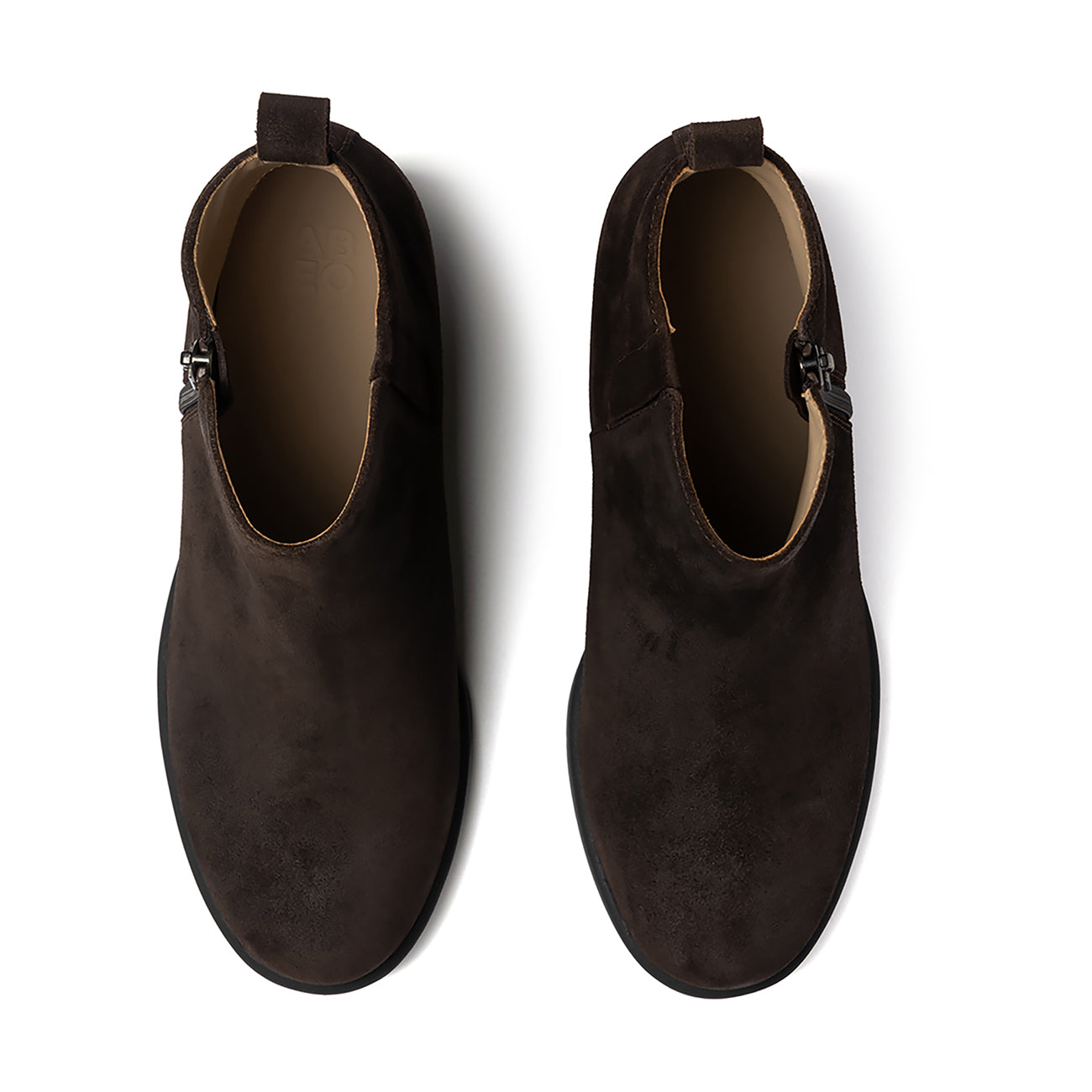 ABEO Footwear Horizon Zip Dark Brown