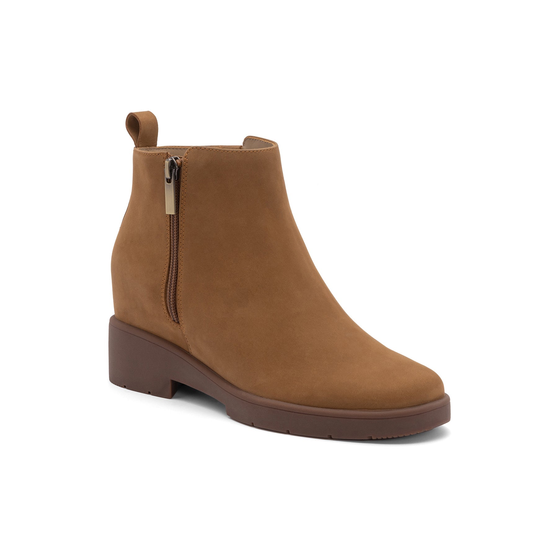 ABEO Footwear Horizon Zip Tan Nubuck