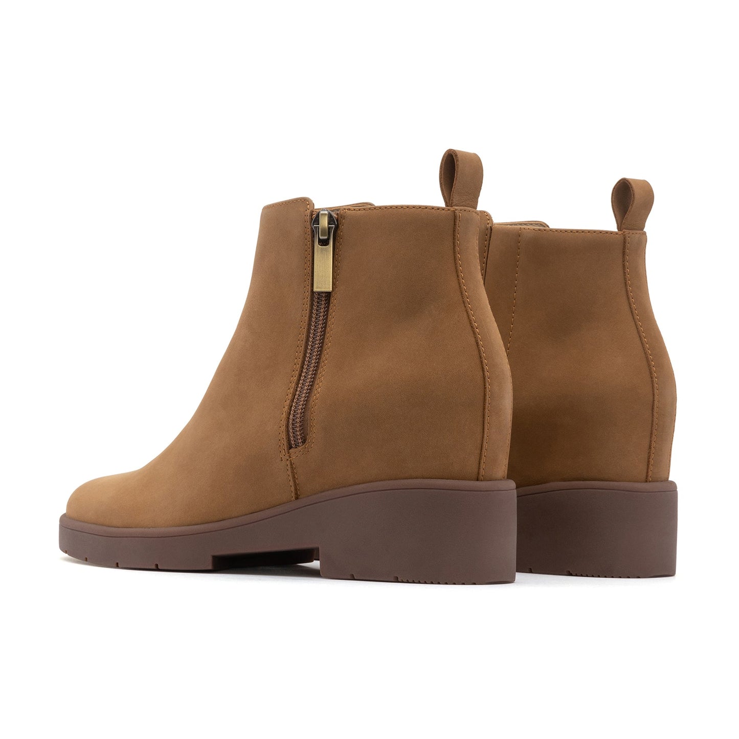 ABEO Footwear Horizon Zip Tan Nubuck