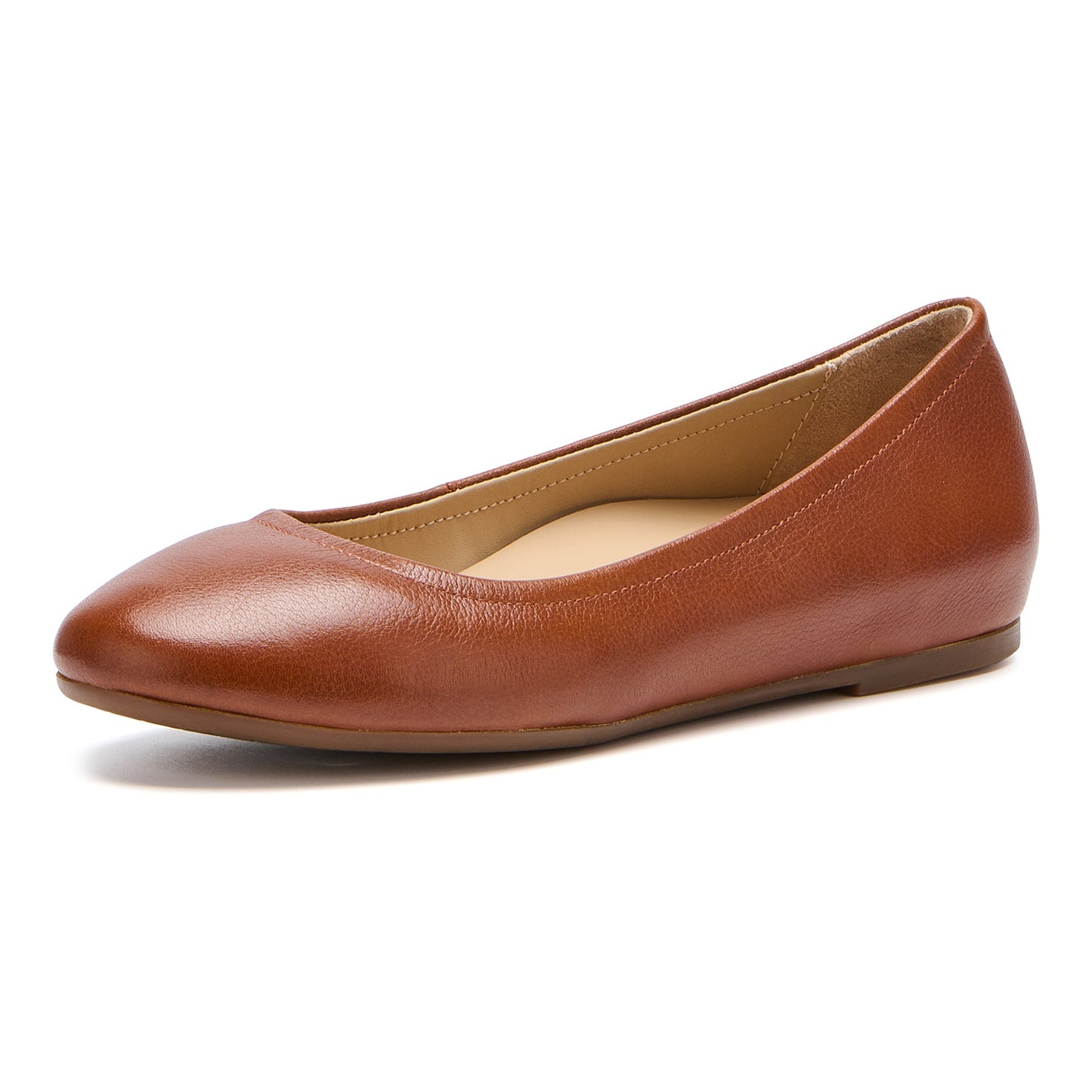 ABEO Footwear Promenade Flat Caramel