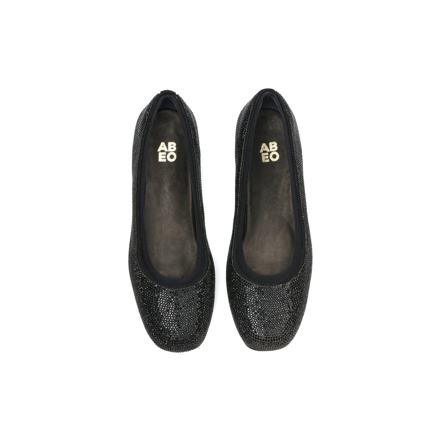 ABEO Footwear Cadence Ballet Black Sparkle