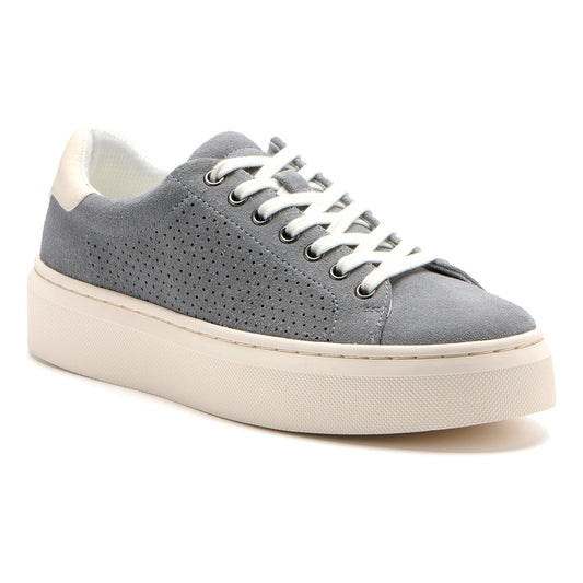 ABEO Footwear Jumpstreet Sneaker Dark Grey Suede