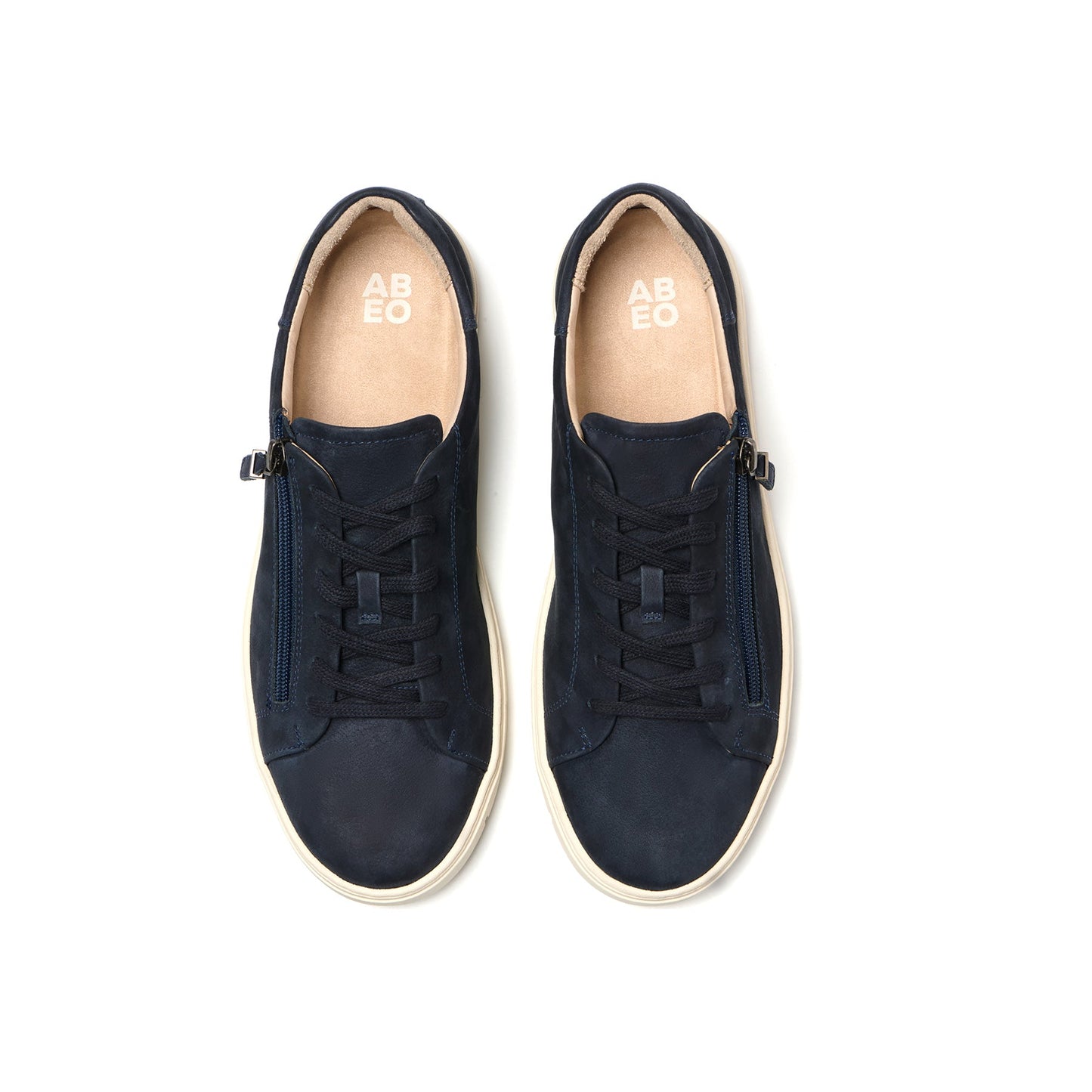ABEO Footwear Roam Lace Navy Nubuck