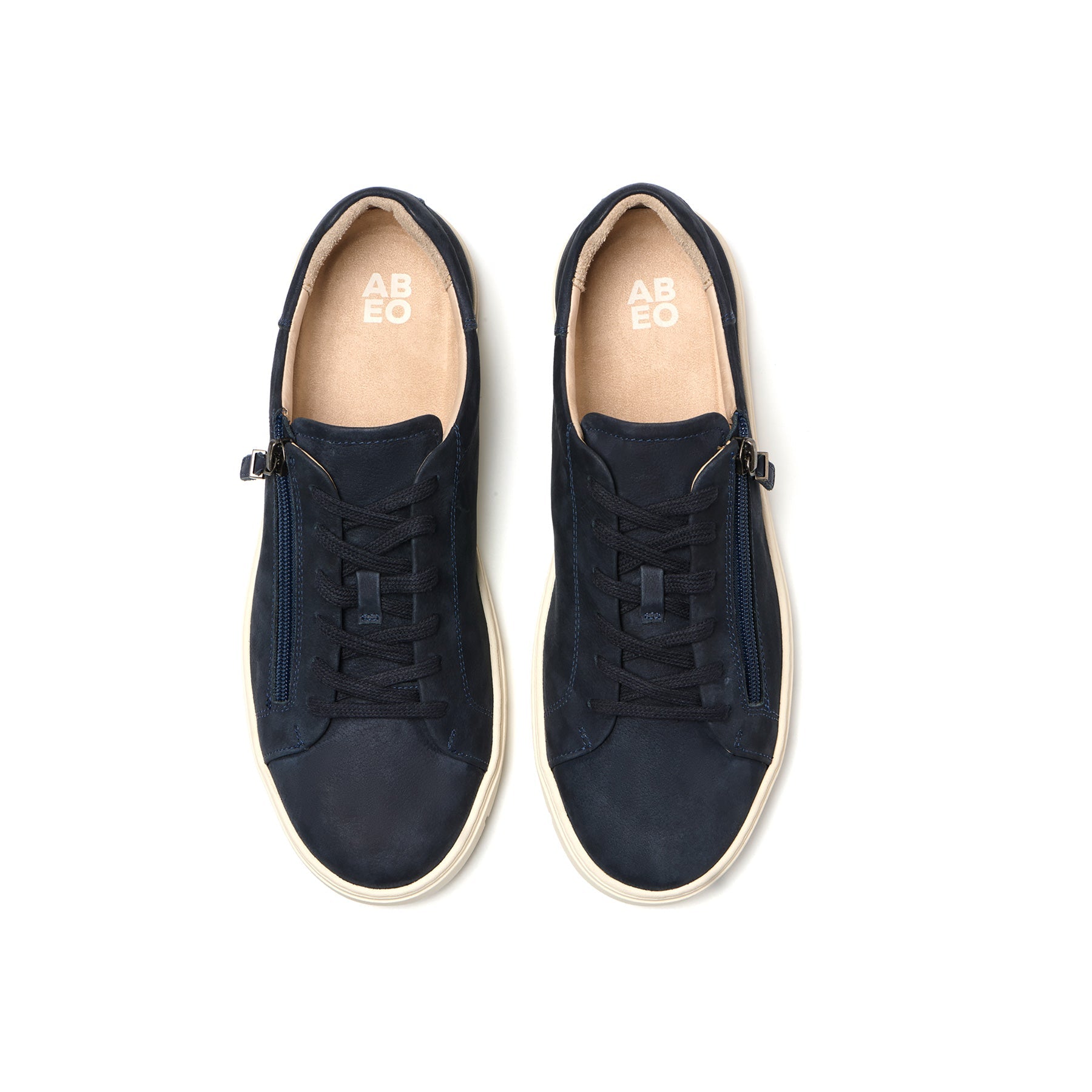 ABEO Footwear Roam Lace Navy Nubuck