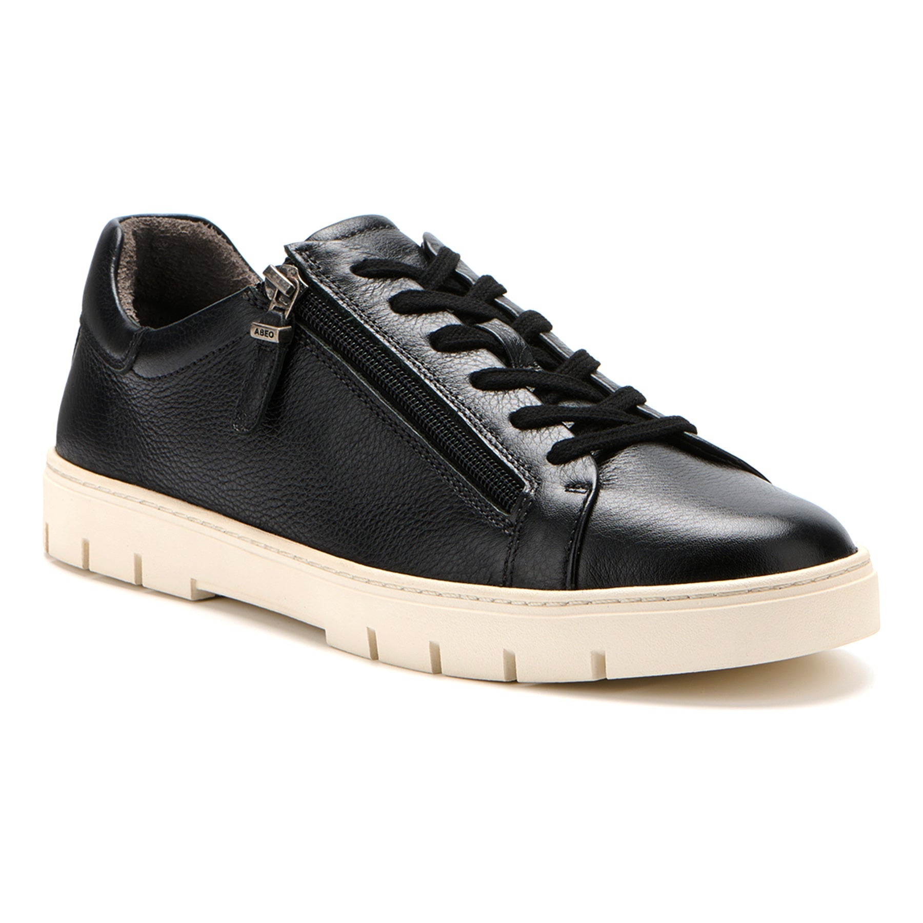 ABEO Footwear Roam Lace Black Leather