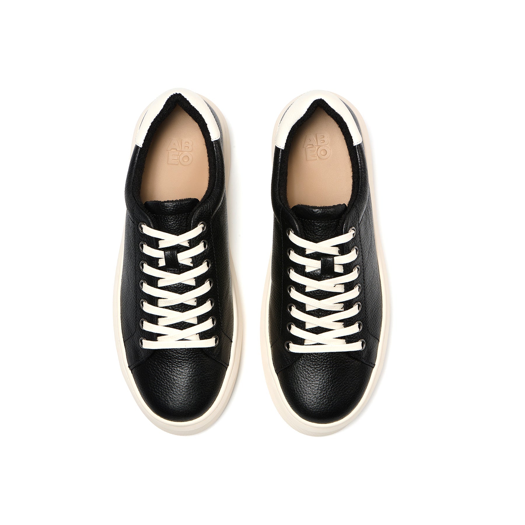 ABEO Footwear Jumpstreet Sneaker Metatarsal Black Leather