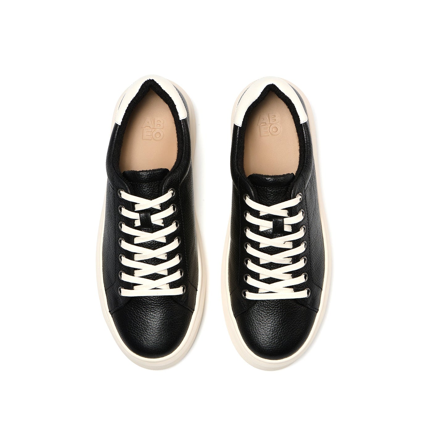 ABEO Footwear Jumpstreet Sneaker Black Leather