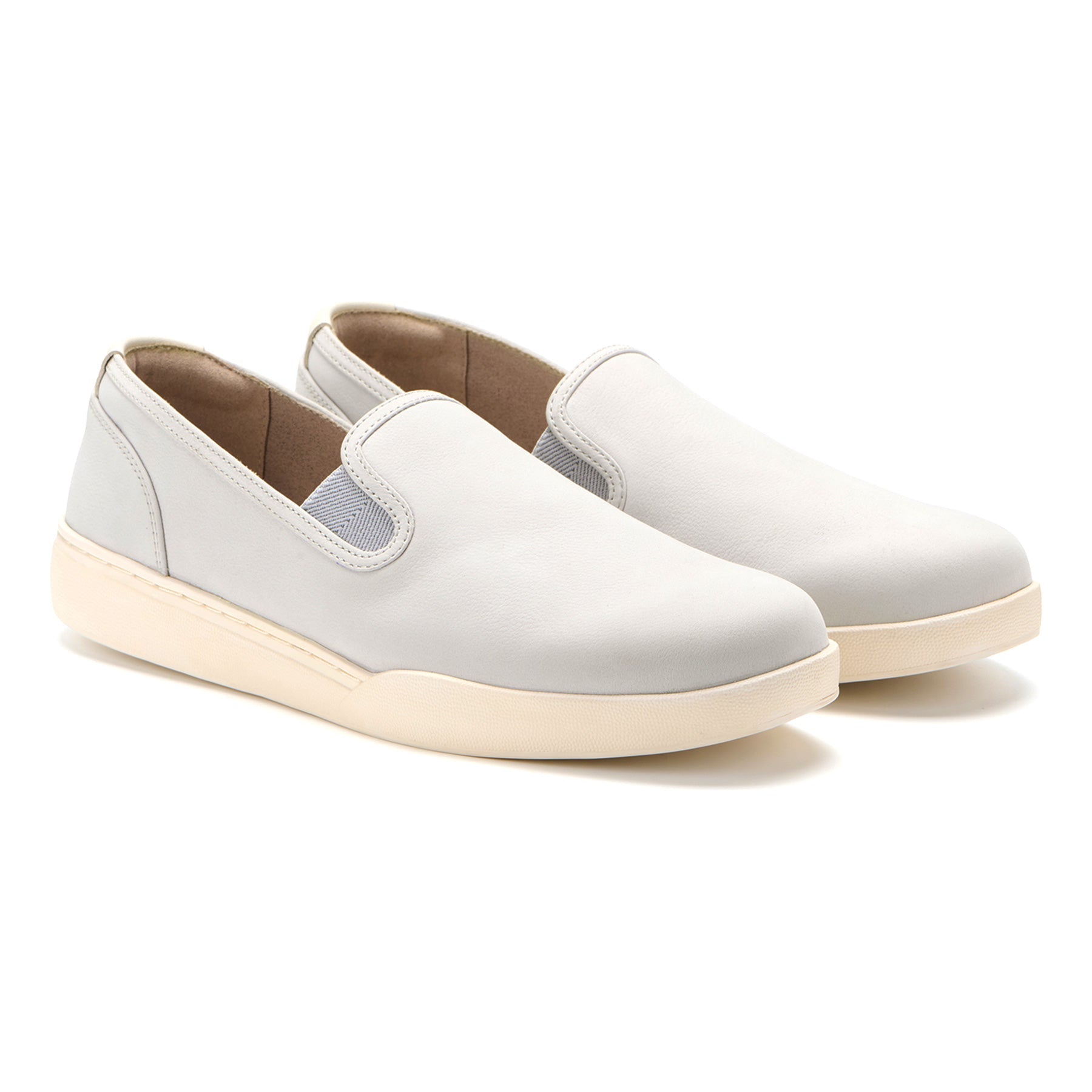 ABEO Footwear Encore Slip On Metatarsal Gray Nubuck