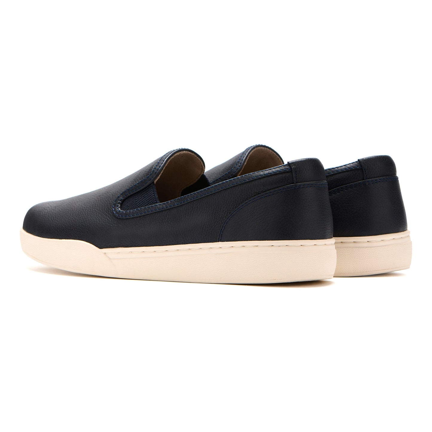 ABEO Footwear Encore Slip On Navy Leather