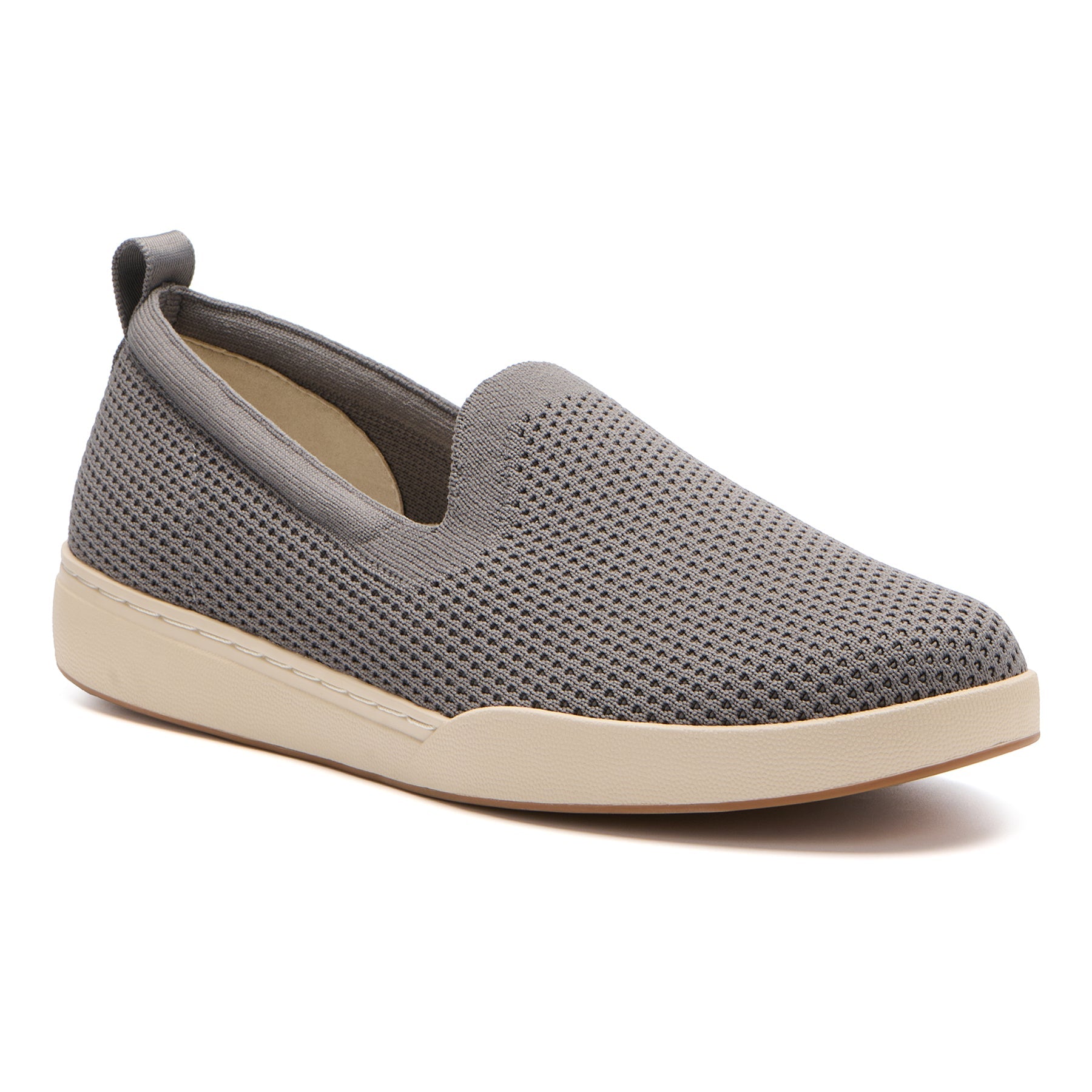 ABEO Footwear Encore Knit Slip On Nickel