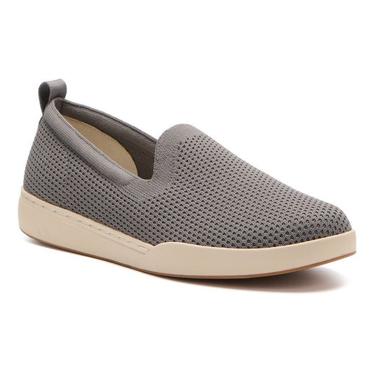 ABEO Footwear Encore Knit Slip On Nickel
