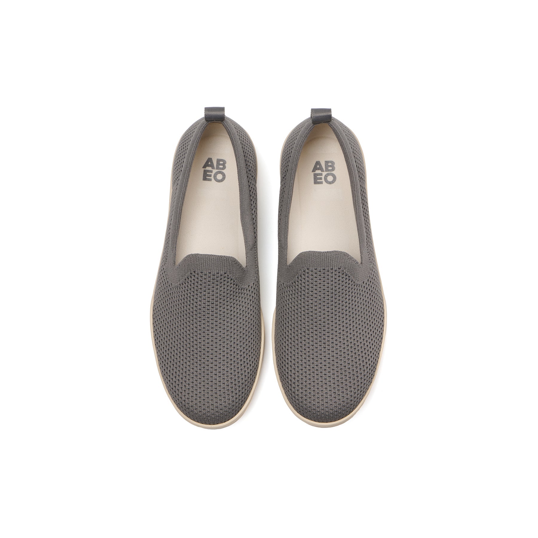 ABEO Footwear Encore Knit Slip On Nickel