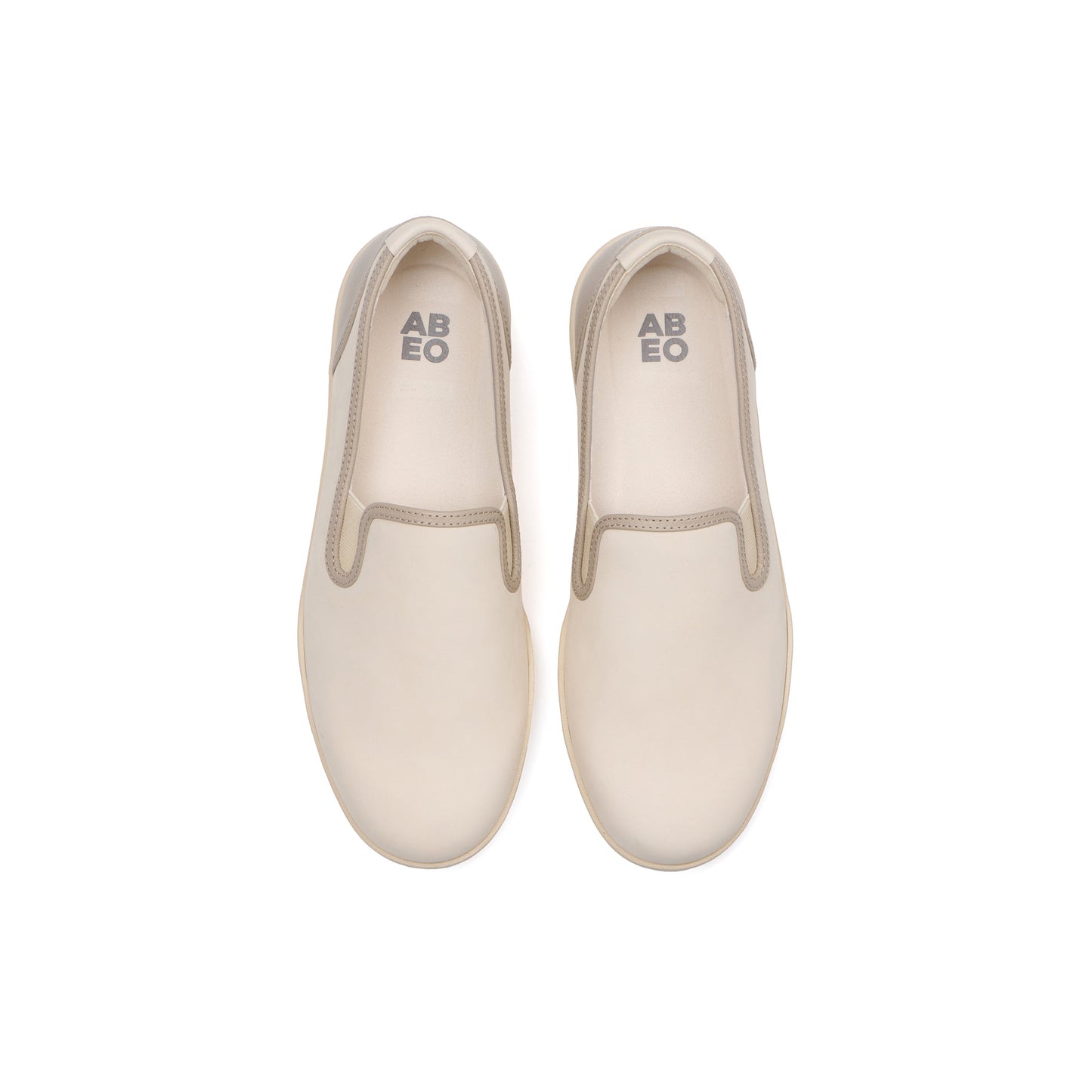ABEO Footwear Encore Slip On Taupe Multi Leather