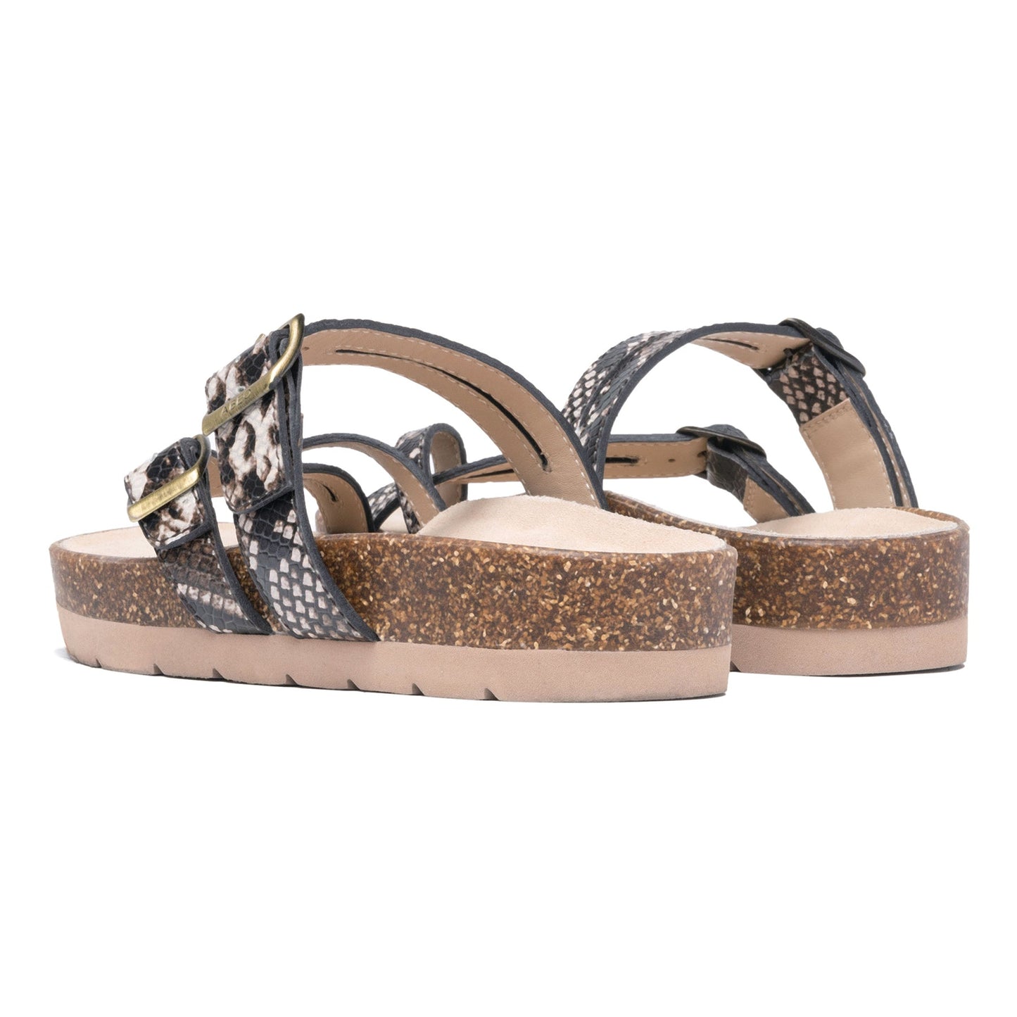 ABEO Footwear Lanai Thong Sandal Natural Snake