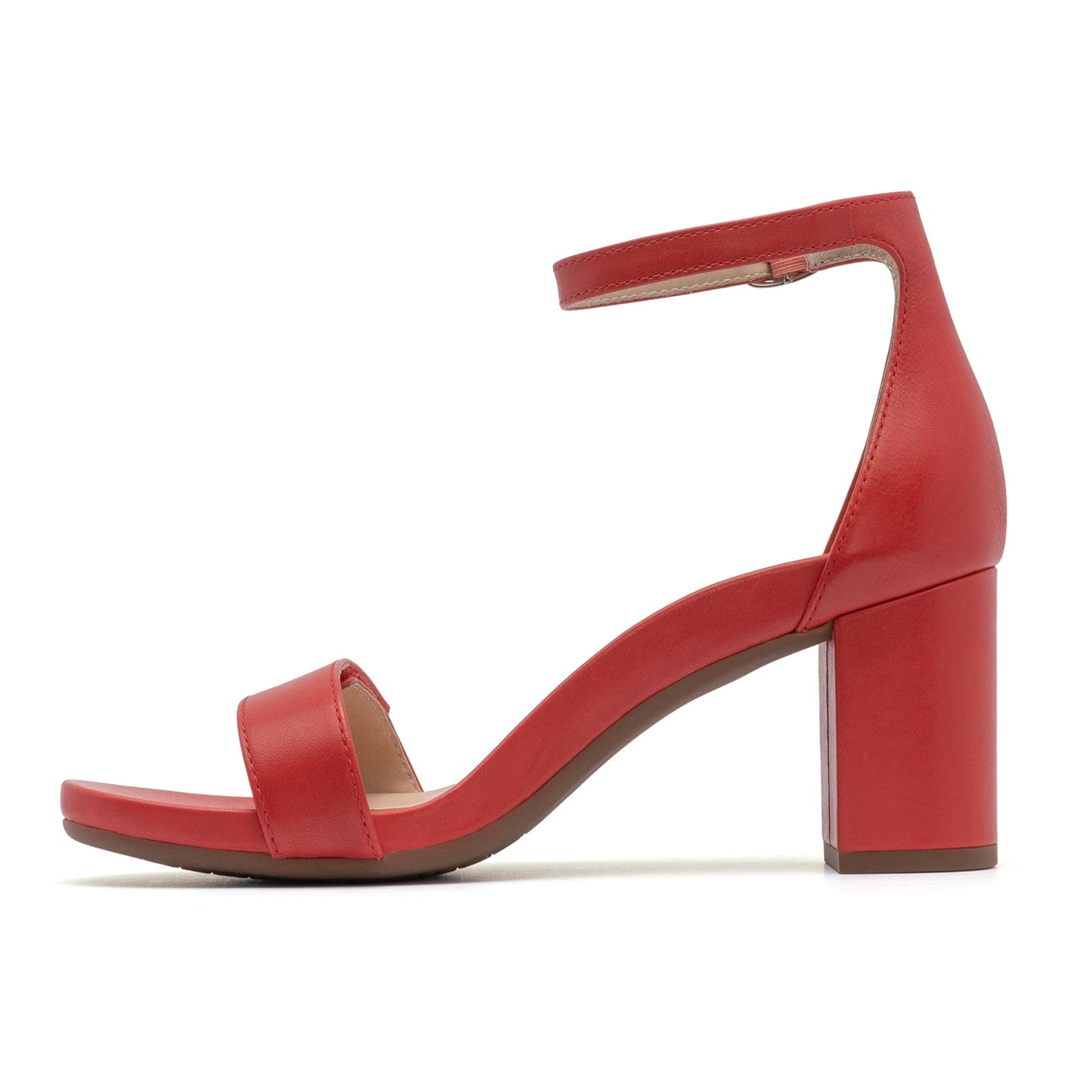 ABEO Footwear Tempo Strap Metatarsal Red Leather