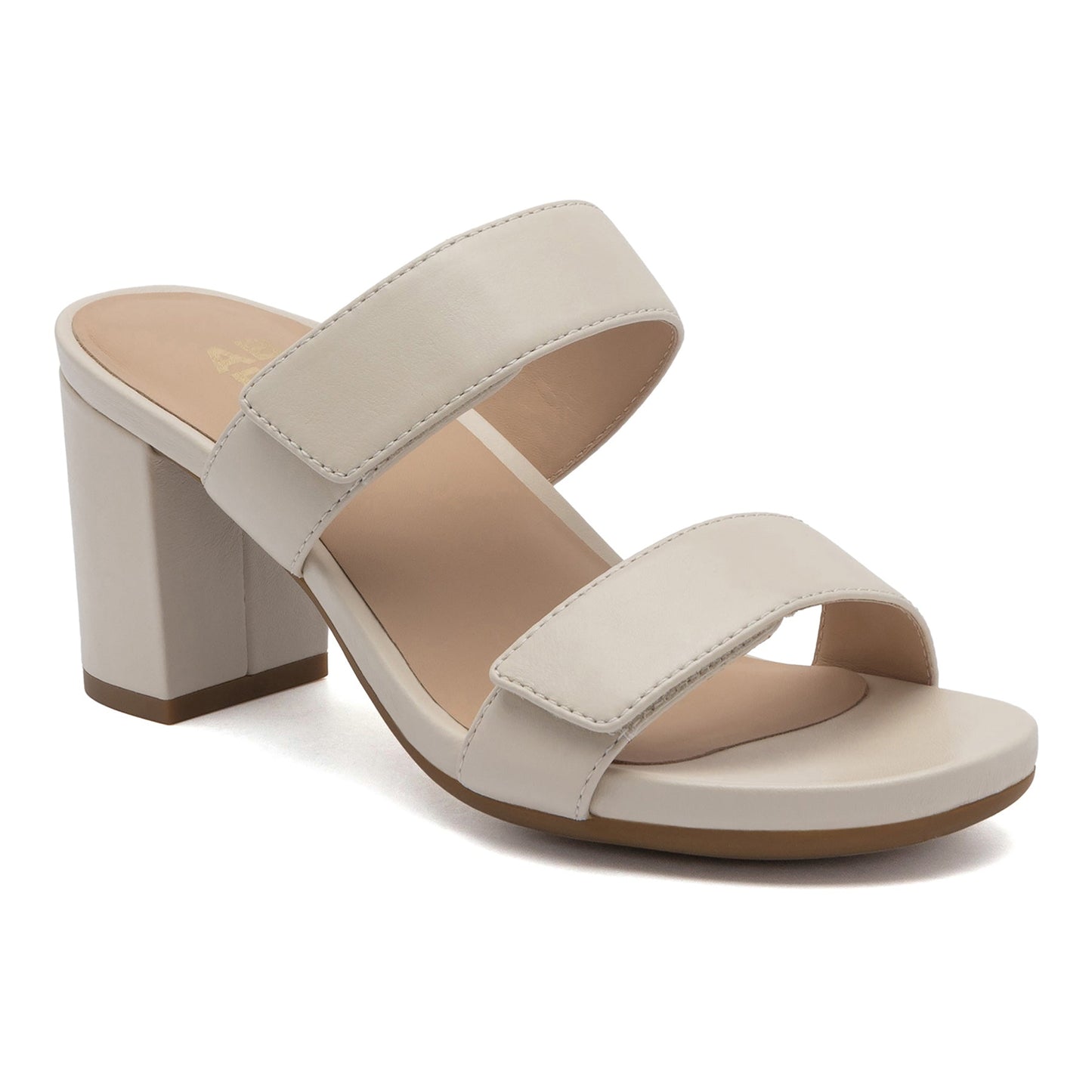 ABEO Footwear Tempo Slide Metatarsal Off White Leather