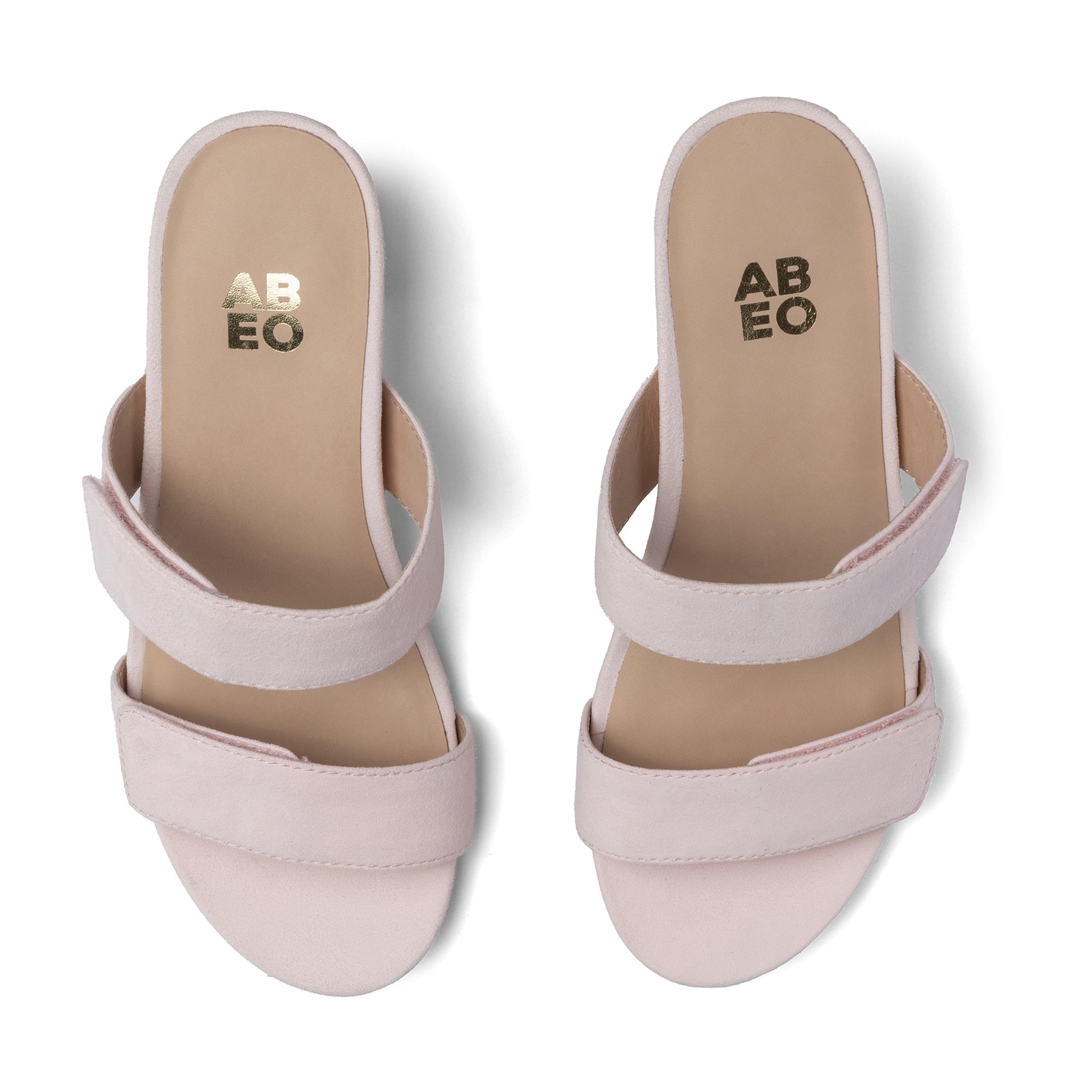 ABEO Footwear Tempo Slide Metatarsal Pink Suede