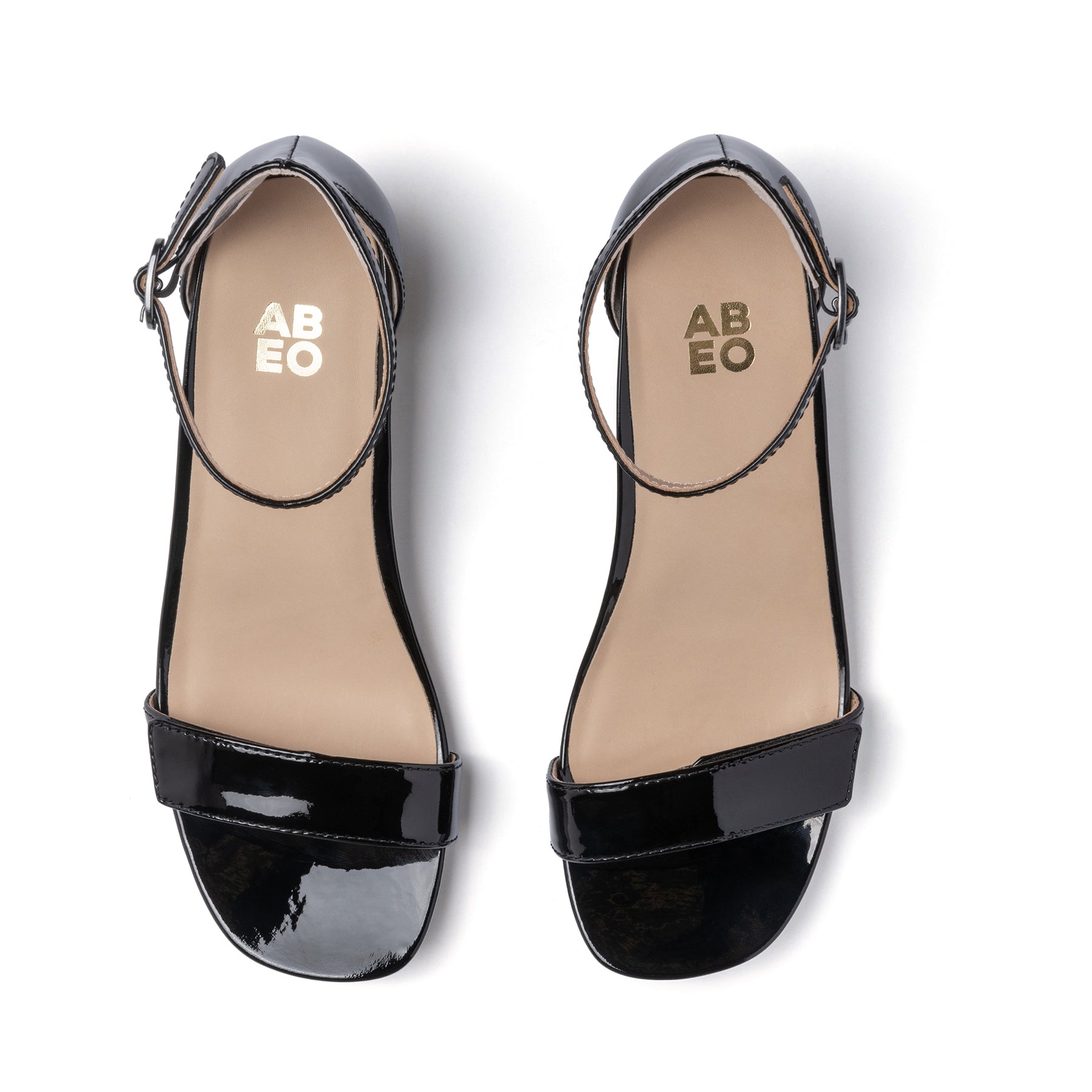 ABEO Footwear Avenue Strap Metatarsal Black Patent