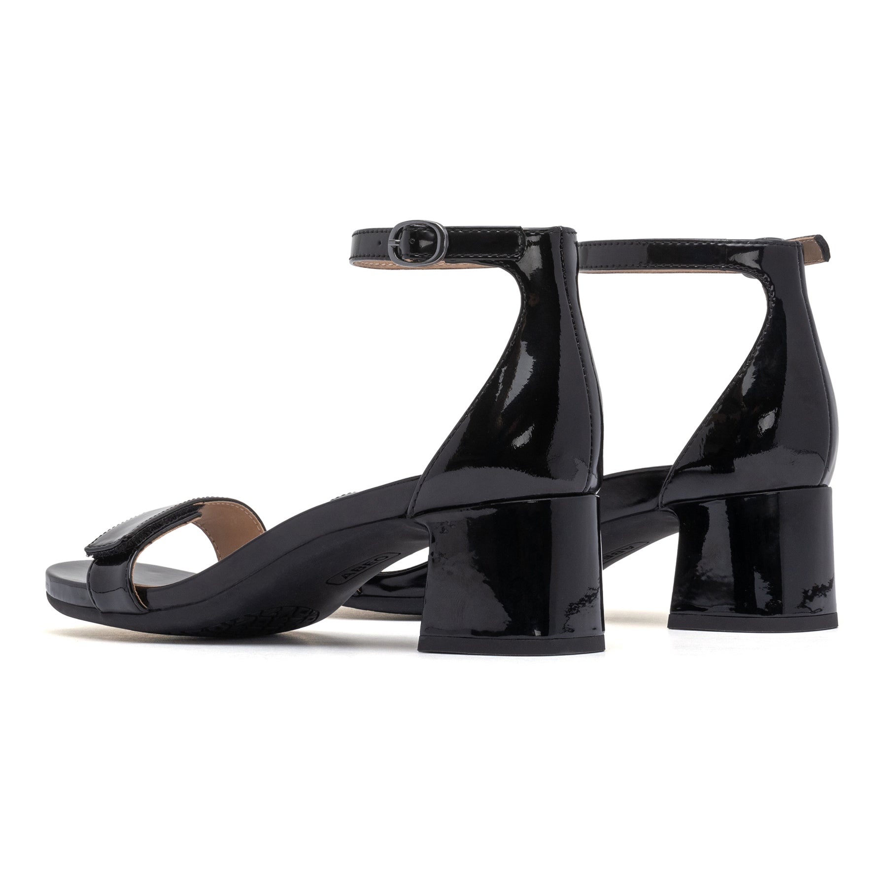 ABEO Footwear Avenue Strap Metatarsal Black Patent