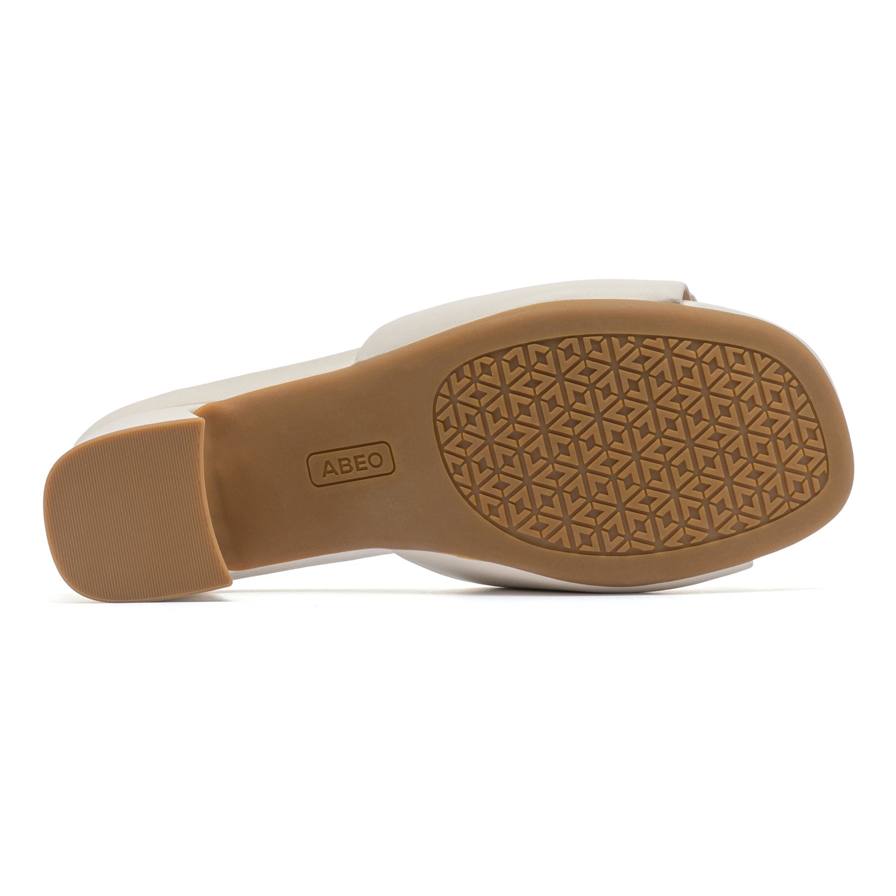 ABEO Footwear Avenue Slide Metatarsal Off White Leather