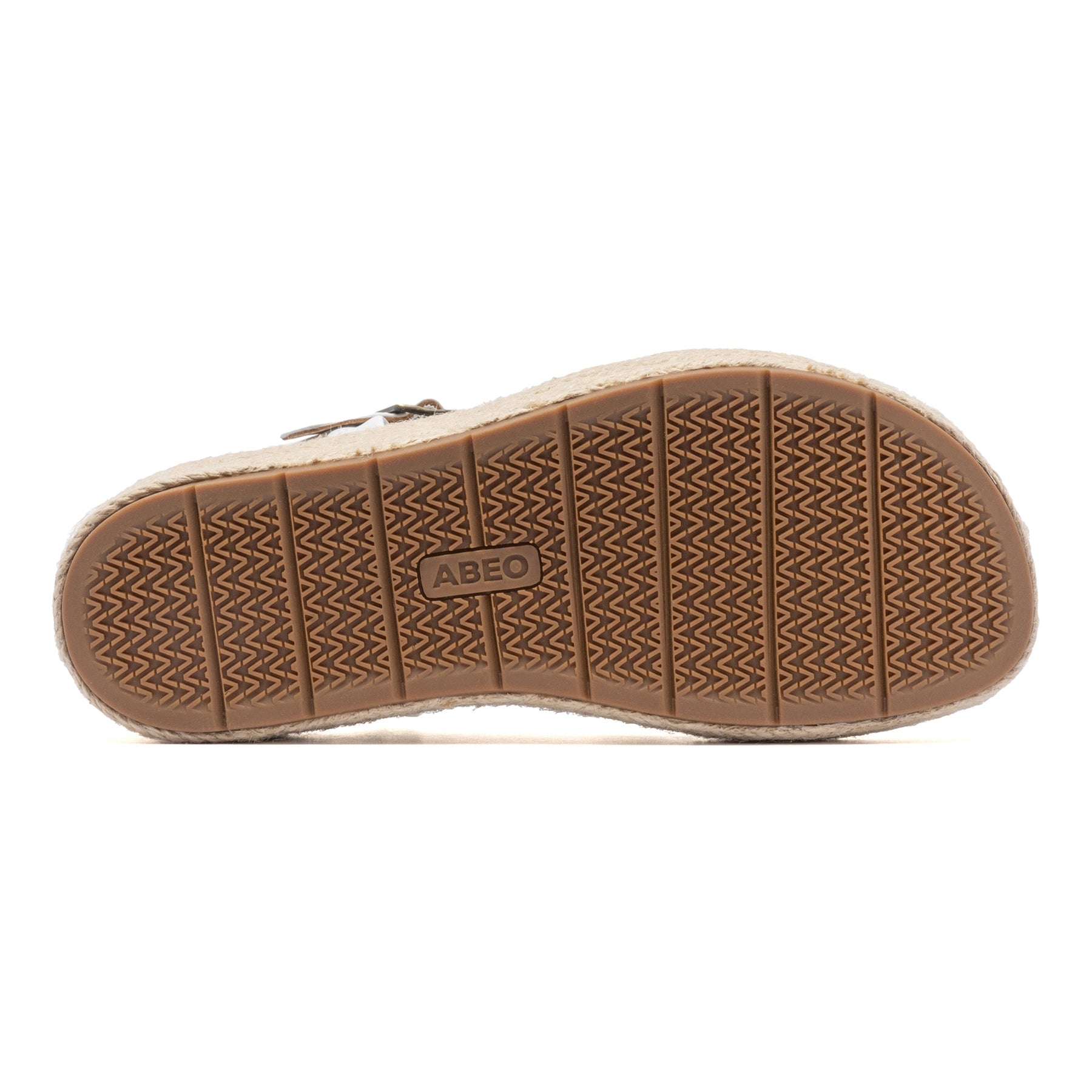 ABEO Footwear Solstice Buckle Sandal Metatarsal White Leather