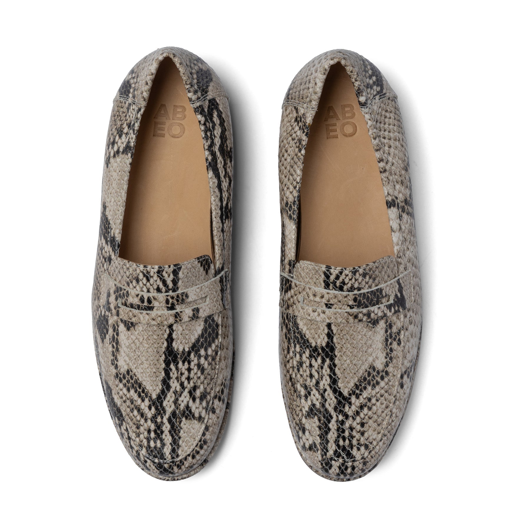 ABEO Footwear Strada Loafer Metatarsal Snake