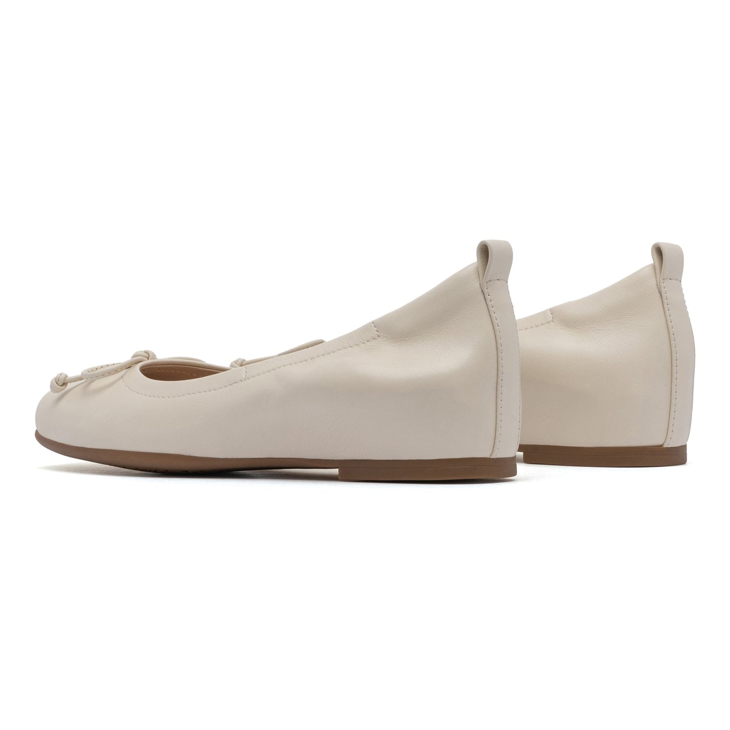ABEO Footwear Cadence Bow Metatarsal Off White Leather