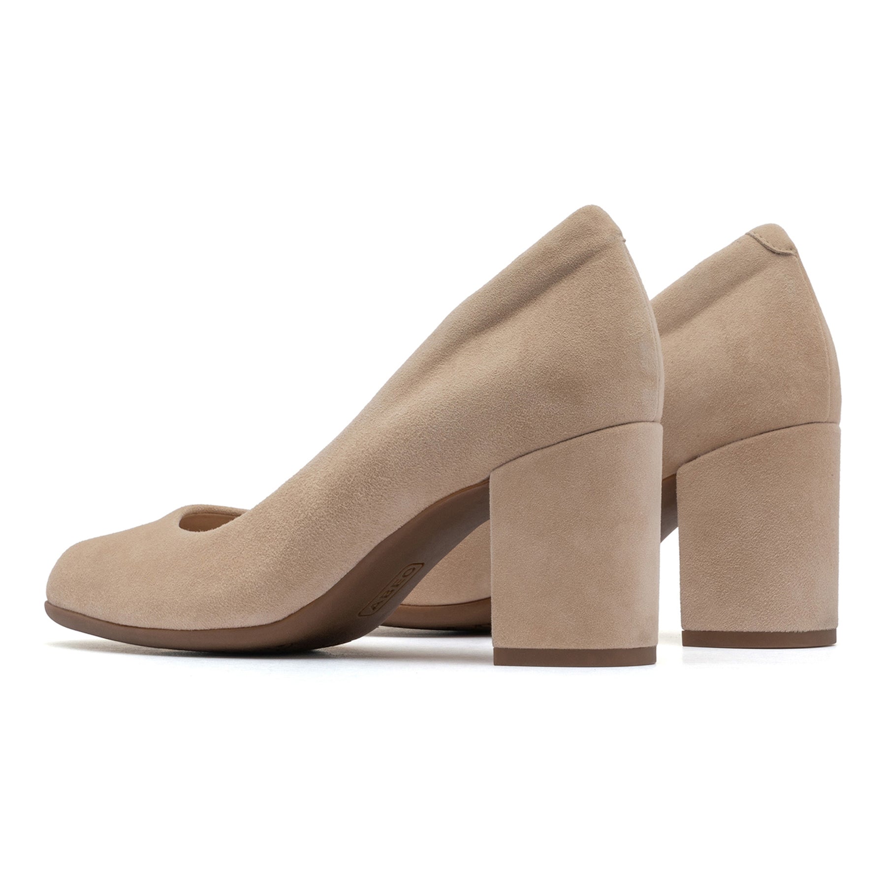 ABEO Footwear Tempo Pump Metatarsal Cuban Sand Suede