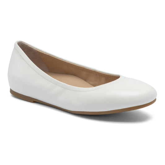 ABEO Footwear Promenade Flat Metatarsal White