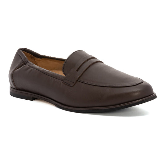 ABEO Footwear Strada Loafer Metatarsal Dark Brown