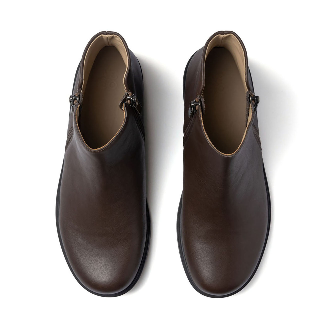 ABEO Footwear Compass Zip Metatarsal Dark Brown