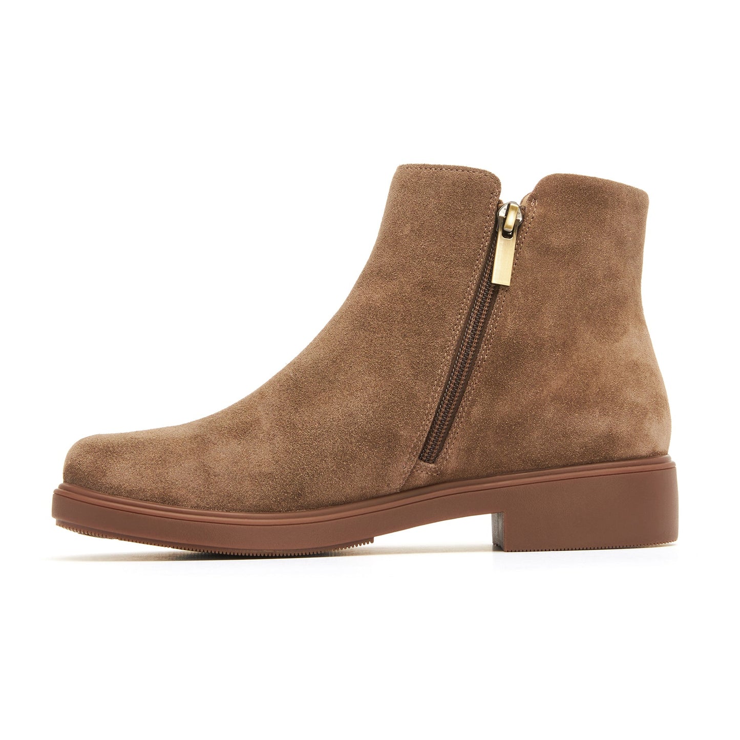 ABEO Footwear Compass Zip Metatarsal Dark Taupe