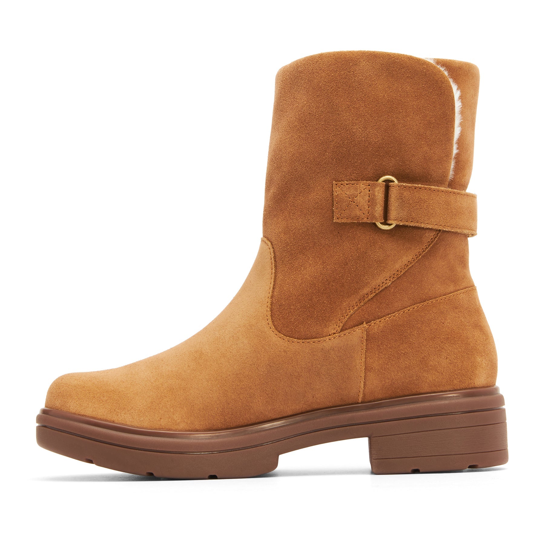 ABEO Footwear Vista Mid Boot Metatarsal Dark Tan