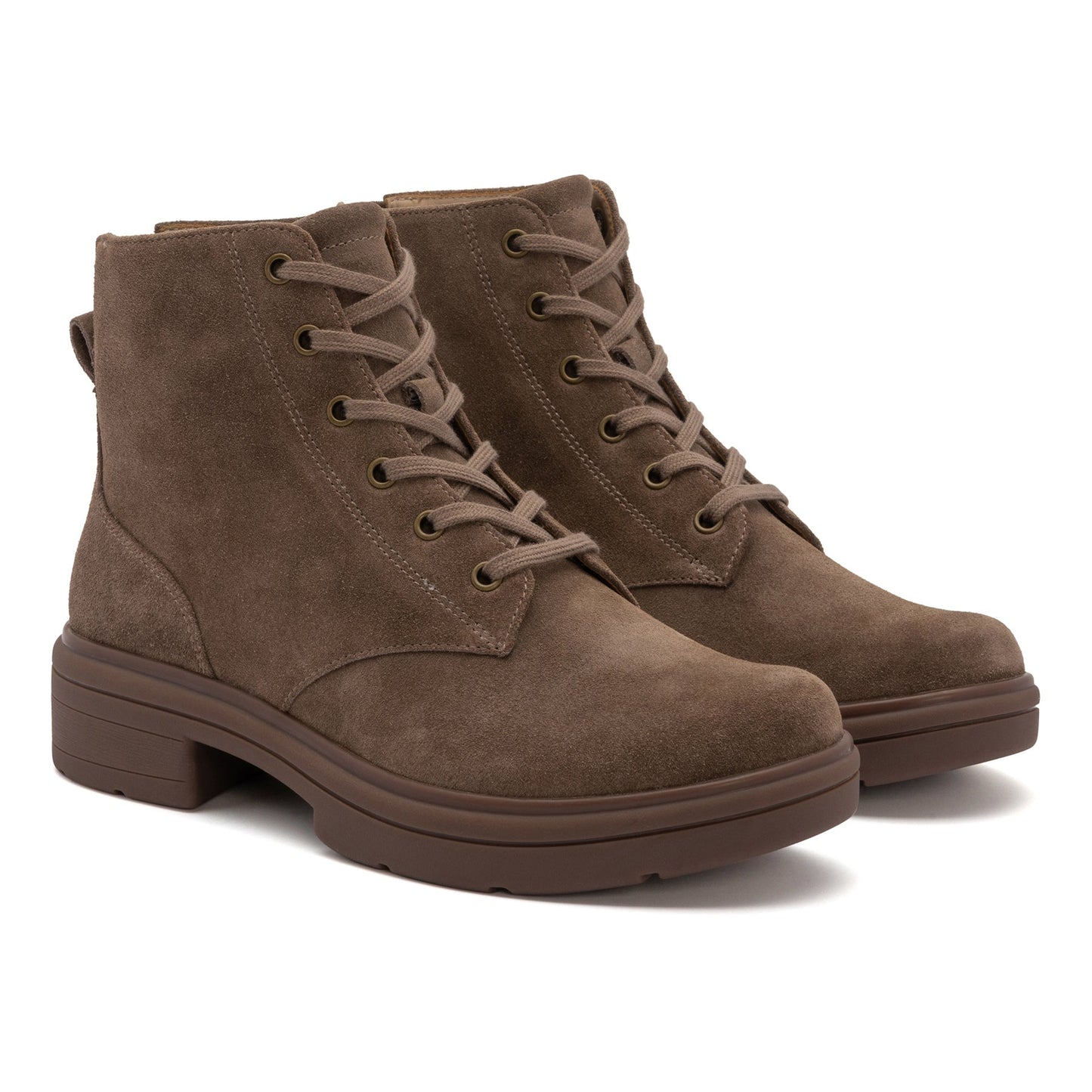 ABEO Footwear Vista Lace Metatarsal Taupe Suede