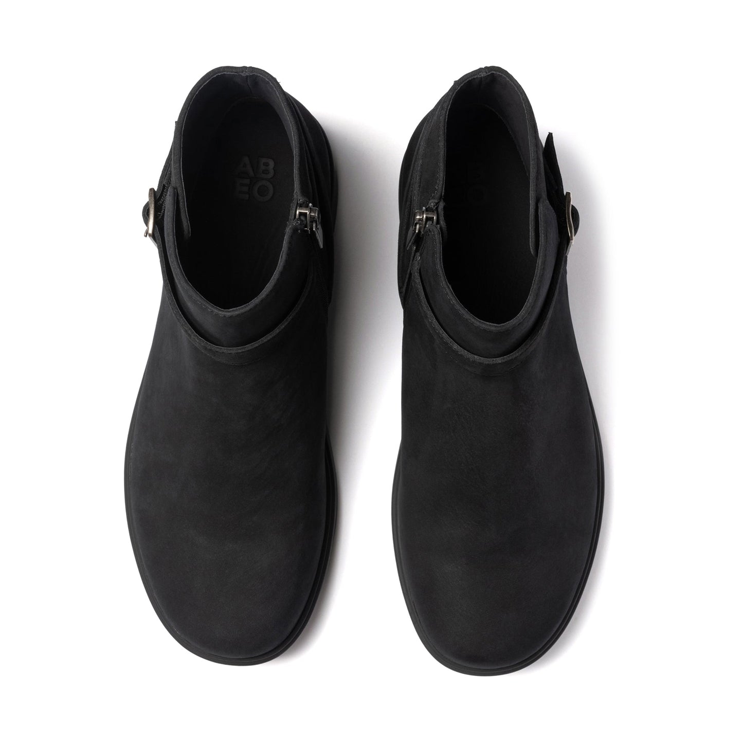 ABEO Footwear Compass Buckle Metatarsal Black Nubuck
