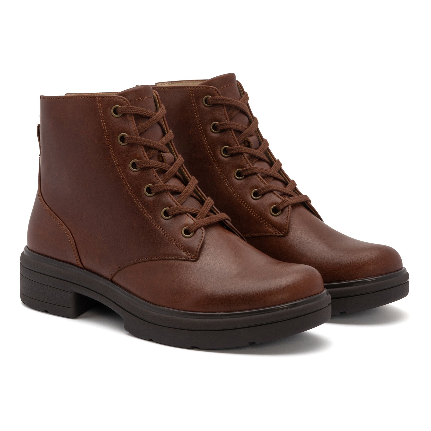 ABEO Footwear Vista Lace Metatarsal Dark Tan