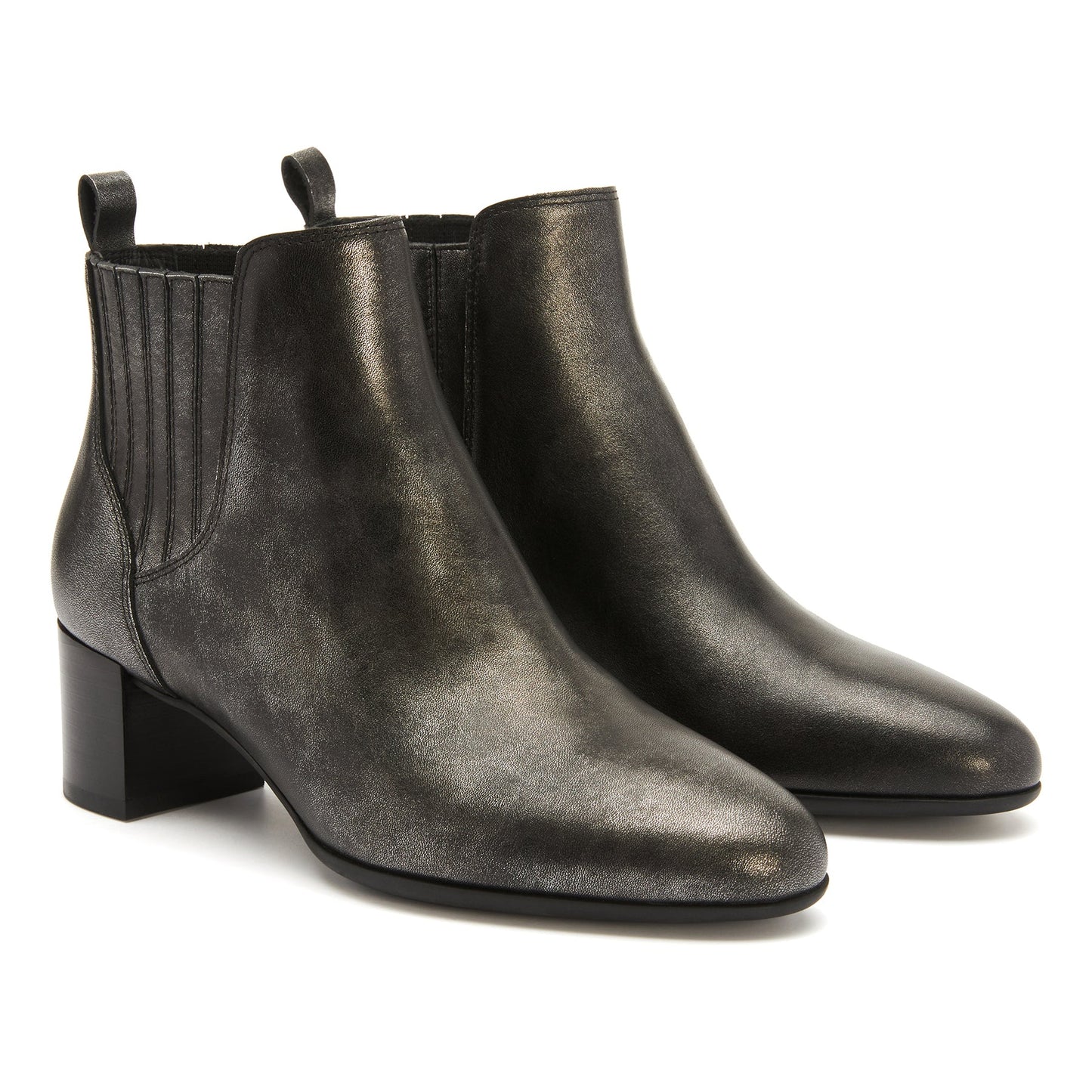 ABEO Footwear Plaza Chelsea Metatarsal Silver Metallic