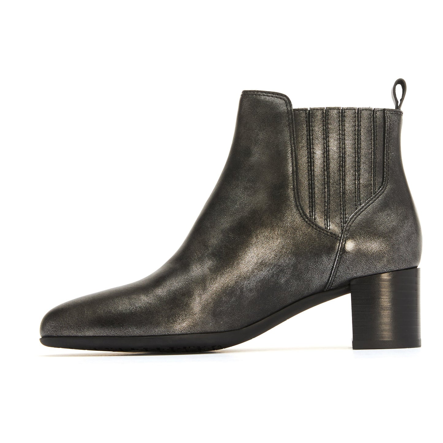 ABEO Footwear Plaza Chelsea Metatarsal Silver Metallic