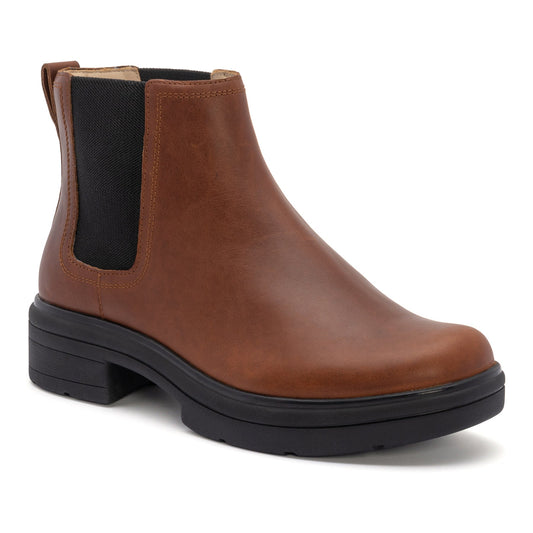 ABEO Footwear Vista Chelsea Metatarsal Dark Tan