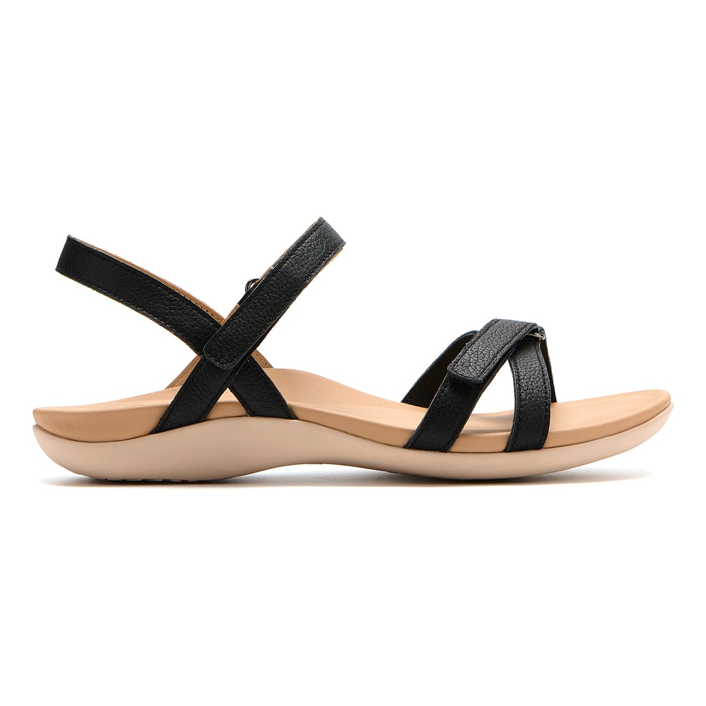 ABEO Footwear Oasis Cross Metatarsal Black