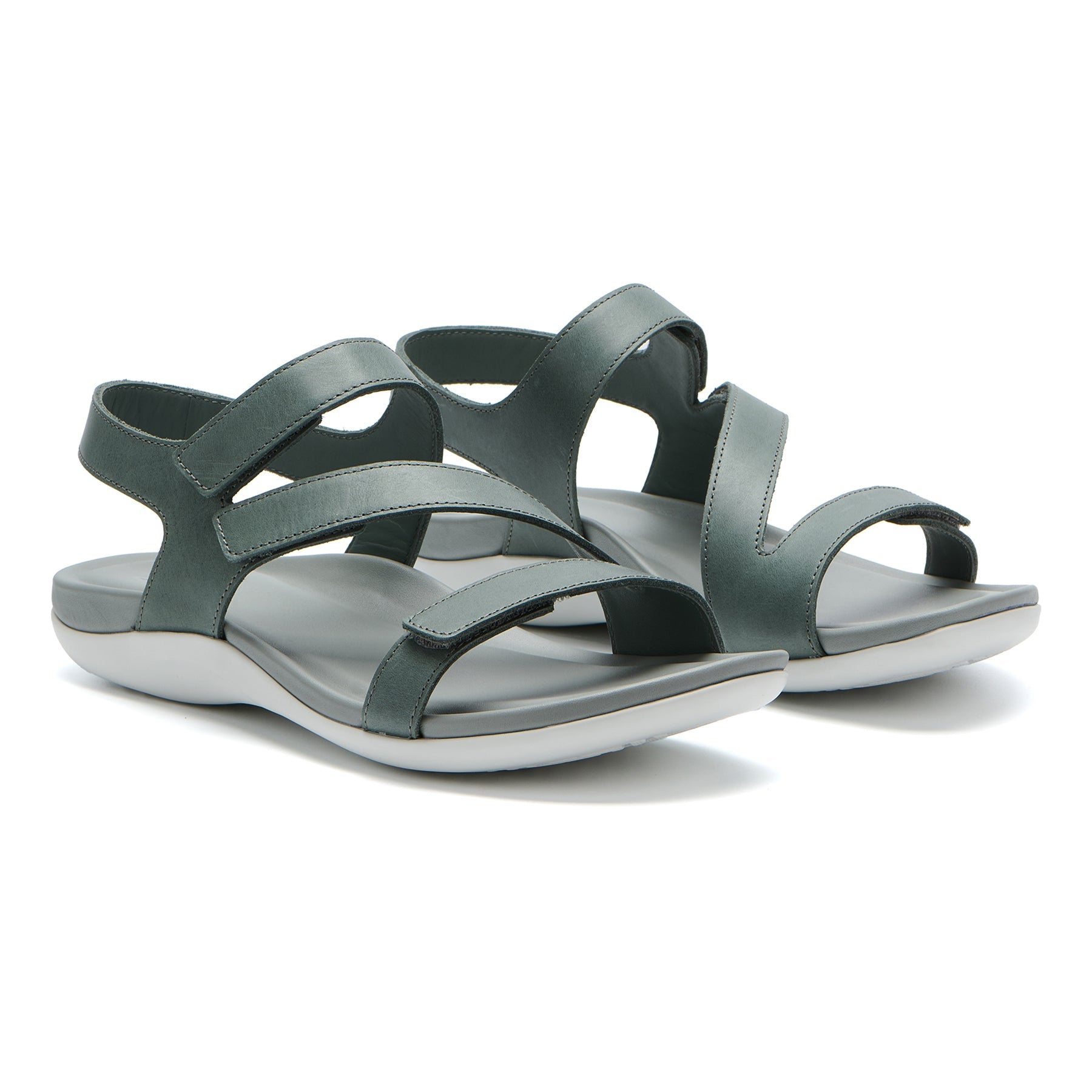 ABEO Footwear Oasis Sandal Metatarsal Castor Grey